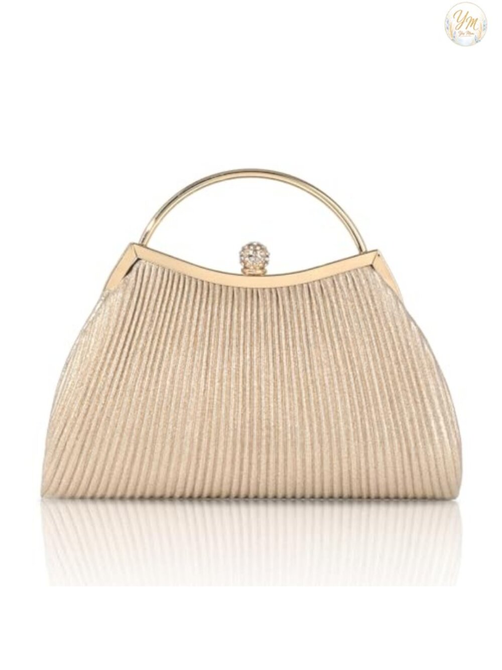 Evening Clutch with Chain Strap Formal Party Handbag